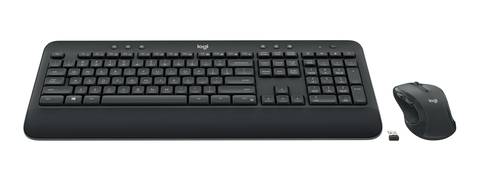 Logitech MK545 Tastatur & Maus - Kabellos, Funk USBLaser, Kabellos, Funk, USB, 7 Taste(n), Scroll-Rad - Media-Player, Rech