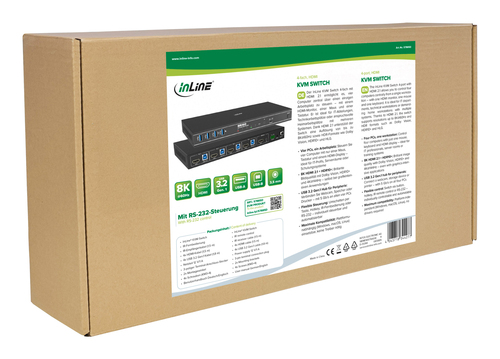 InLine 57885D KVM switch Rack mounting Black – image 7