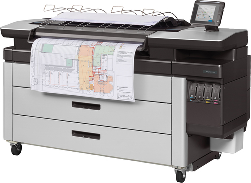HP PageWide XL 3900 40-in Multifunction Printer with Top Stacker – image 2