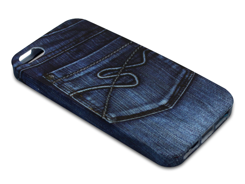 Sandberg Print Cover iPh5/5S Jeans Pocket