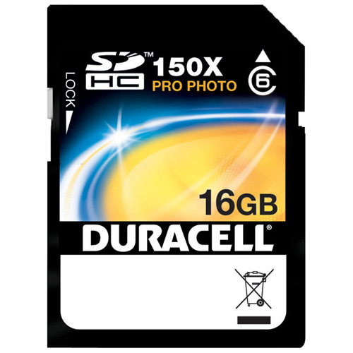 Duracell DU-SD6-16G-C memory card