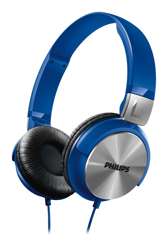 Philips SHL3160BL/27 headphones/headset Wired Head-band Blue