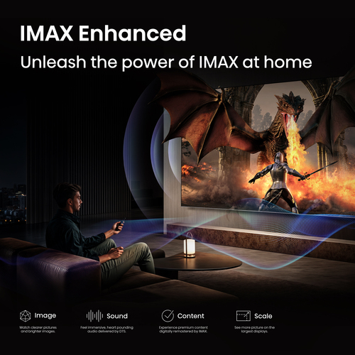 Hisense 55" A85QTUK OLED Smart AI TV with Freely – image 8