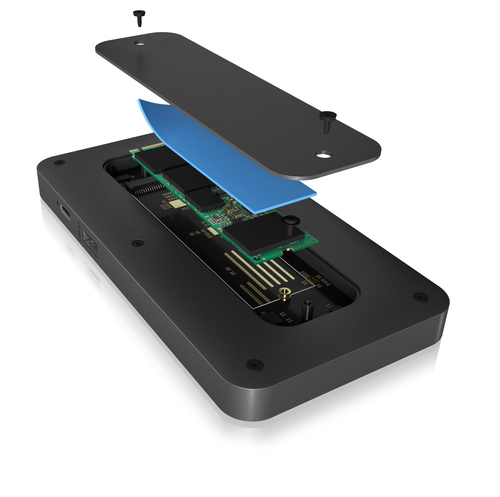 ICY BOX IB-DK2108M-C Wired USB 3.2 Gen 1 (3.1 Gen 1) Type-C Anthracite – image 9