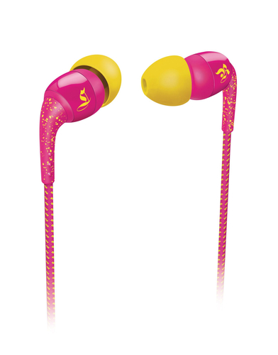 Philips O'Neill SHO9551/10 headphones/headset Wired Music Pink, Yellow