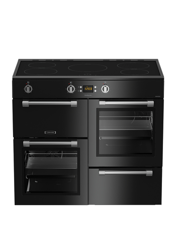 Leisure Cookmaster CK100D210K Electric Induction Range Cooker - Black - image 2