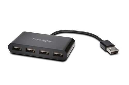 Kensington K39120EU HUB de Interface USB 2.0 480 Mbit/s Preto