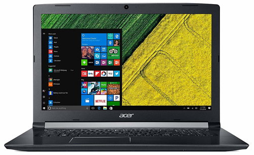 Acer A517-51G-396G, 17.3", Core i3-7020U, 4 GB RAM, 1 TB HDD, GeForce MX130