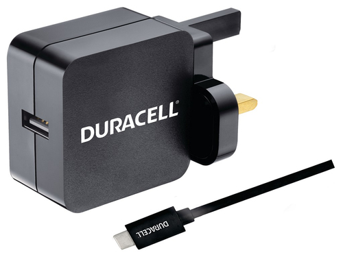 Duracell BUN0127A mobiilseadme laadija Nutitelefon, Tahvel Must Vahelduvvool Hoonesisene