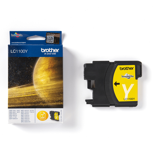 Original Brother LC1100Y Yellow Ink Cartridge - image 3