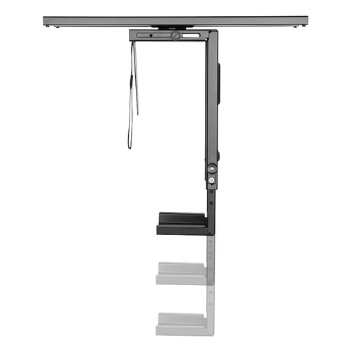 Logilink PC-houder zur Untertischmontage, verstelbaar, afbeelding 4