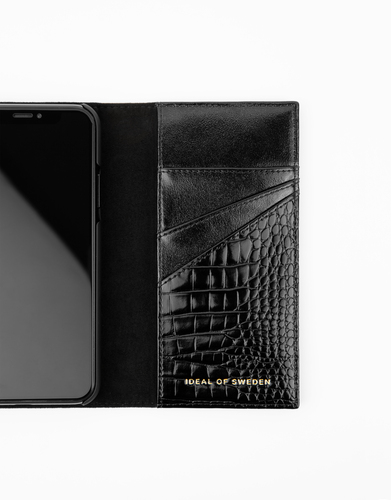 iDeal of Sweden Studio Clutch iPhone 11/XR Neo Noir Croco – image 3
