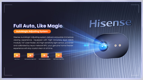 Hisense C1TUK data projector 1600 ANSI lumens UHD 4K (3840x2160) Silver – image 6