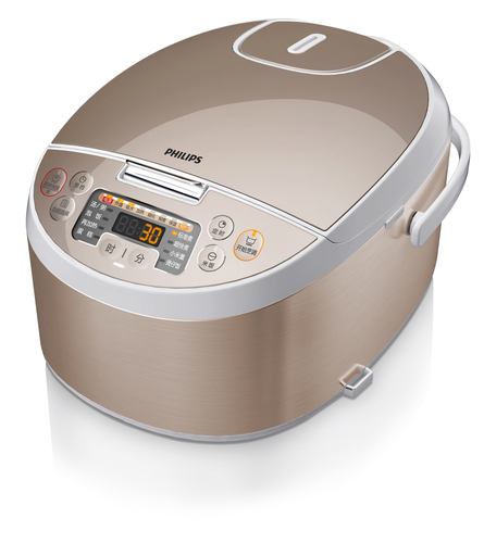 Philips Viva Collection Computerized Rice Cooker HD3166/21