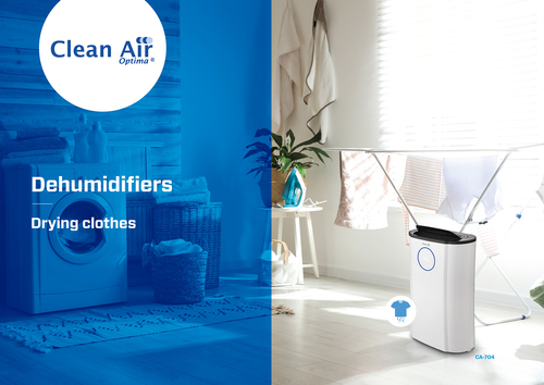 Clean Air Optima CA-704 Luchtontvochtiger Zwart, afbeelding 9
