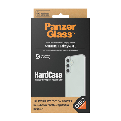 PanzerGlass® HardCase Transparent w. D3O® Samsung Galaxy S23 FE – image 3