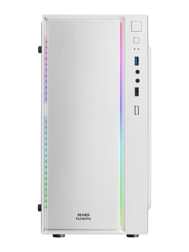 Mars Gaming MCMW computer case Mini Tower White – image 2