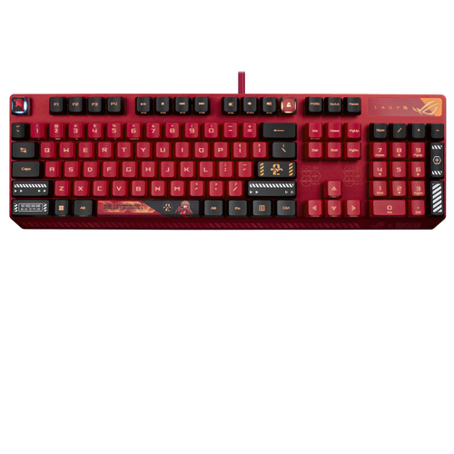 ASUS XA13 ROG STRIX SCOPE RX EVA02/RD/US клавиатура Игровой USB Черный, Красный