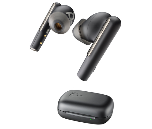 HP Poly Voyager Free 60 Carbon Black Earbuds +Basic Charge Case – image 7