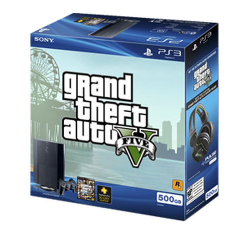 Sony Interactive Entertainment PlayStation 3 500GB + Grand Theft Auto V