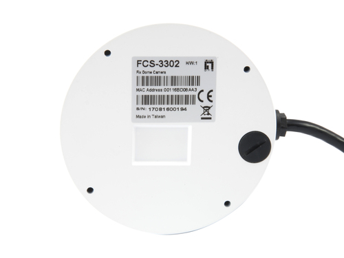 LevelOne HUBBLE Fixed Dome IP Network Camera, H.265, 3-Megapixel, 802.3af PoE, IR LEDs, Vandalproof, two-way audio, Indoor/Outdoor – image 6