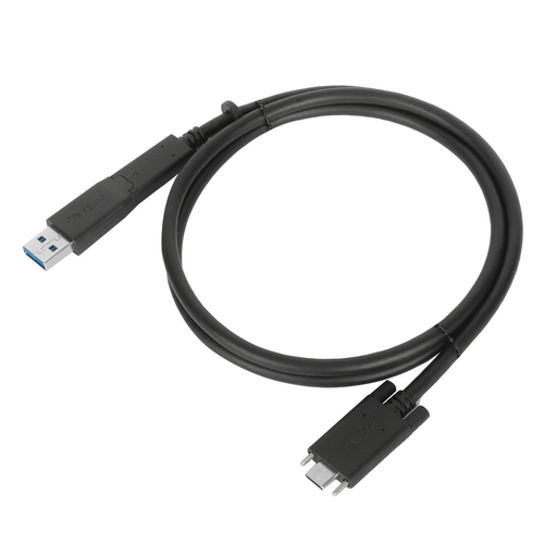 Targus ACC1133GLX USB кабель USB 3.2 Gen 1 (3.1 Gen 1) 1 m USB C Черный