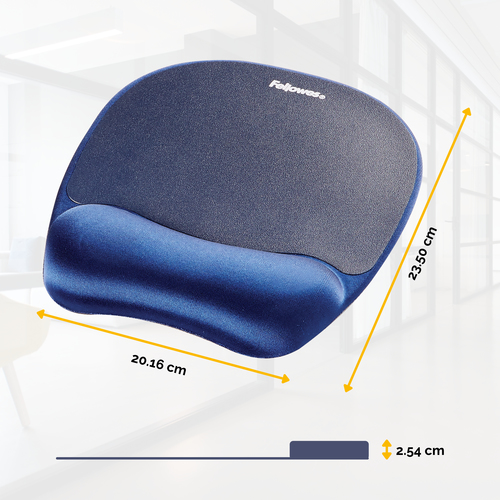 Fellowes - Muismat met polskussen, afbeelding 3