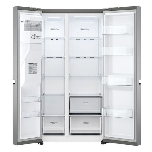 LG GSLV50PZXL side-by-side refrigerator Freestanding – image 4