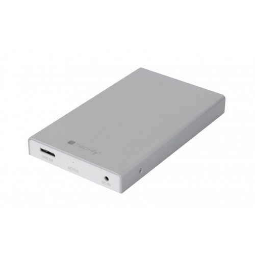 Techly I-CASE SU3-25S kõvakettaboks HDD/SSD ümbris Alumiinium 2.5