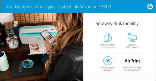 Urządzenie wielofunkcyjne Hp Deskjet Ink 3790