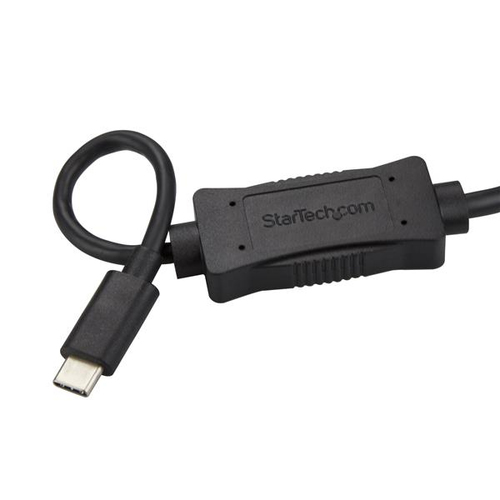 StarTechcom Cable de 1m Adaptador USB-C a eSATA - Cable Conversor USB Tipo C a eSATA - USB 30 - Controlador de almacenamiento - SATA 6Gb/s - USB 30 - negro - USB3C2ESAT3