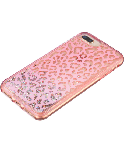 Cellularline STARDUSTLEOIPH7PL mobiiltelefoni ümbris 14 cm (5.5) Kate Kuld, Roosa