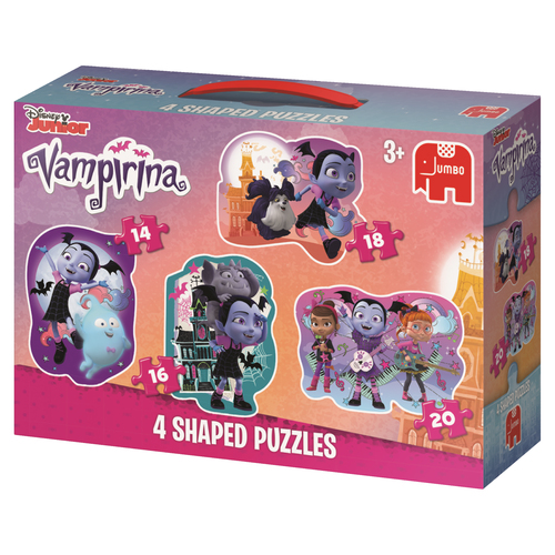 Disney Vampirina - 4 Shaped Puzzles Kujundpusle 14 tk Multifilmid