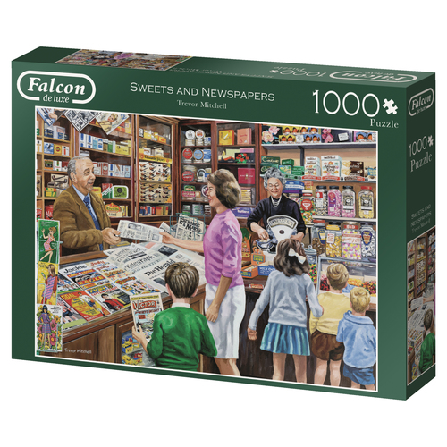 Falcon de luxe The Newsagent 1000 pcs Pusle 1000 tk Inimesed