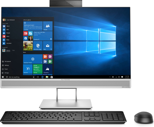 HP EliteOne 800 G4, 23.8", Core i7-8700, 8 GB RAM, 256 GB SSD