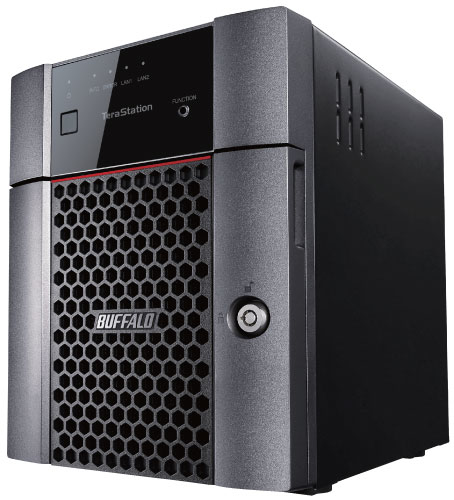 Buffalo TeraStation TS3410DN NAS Lauaarvuti Annapurna Labs AL212 1 GB DDR3 4 TB HDD Must