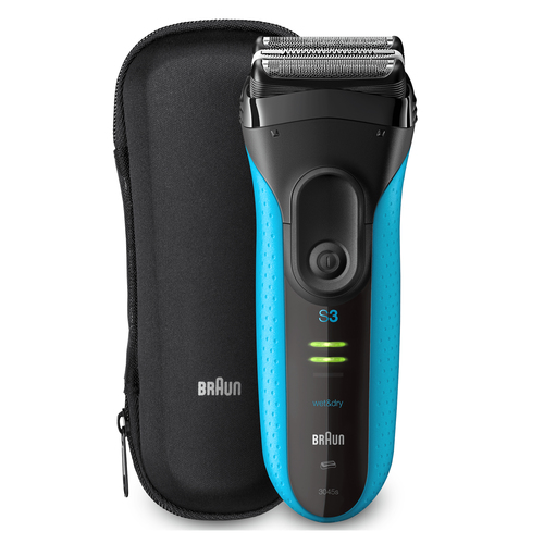 Braun Series 3-3045s w&d Foolium pardel Trimmer Must, Sinine