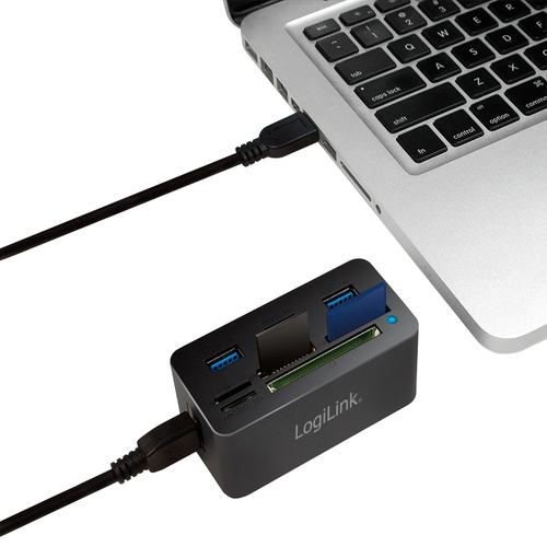 LogiLink CR0042 - Laptop dock & poortreplicator, afbeelding 4