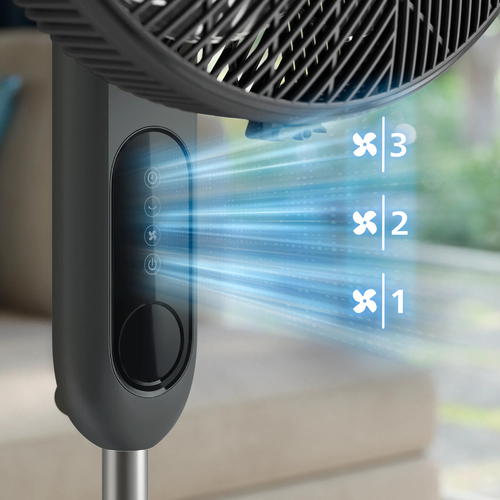Philips 1000 series CX1525/01 household fan Black – image 6