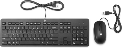 HP Kit De Teclado/mouse/almohadilla De Mouse Delgados De Bus USB T4E63AA - T4E63AA