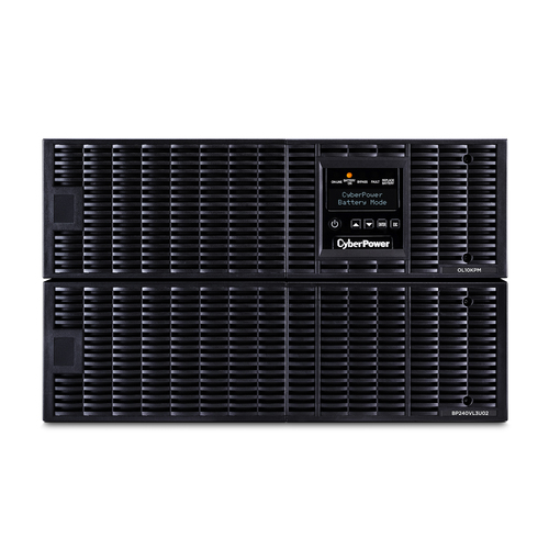 UPS CYBERPOWER OL10KRT 10000VA/10000W ONLINE DOBLE CONVERSION 240 VAC/240 VACONDA SENOIDAL PURA CONVERTIBLE TORRE/RACK 6U 1XTERMINAL BLOCK 3XNEMA L6-30R USB/SERIAL TARJETA SNMP/HTTP  - OL10KRT