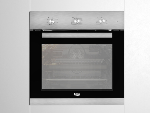 Beko BIF22100 66 L Black, Stainless steel – image 2