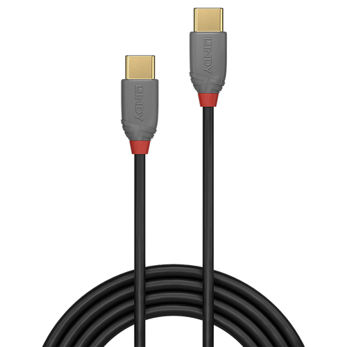 Lindy USB 2.0 Kabel Type C/C Anthra Line M/M 2m, afbeelding 2