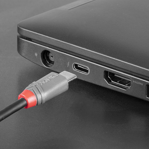 Lindy USB 2.0 Kabel Type C/Micro-B Anthra Line M/M 0.5m, afbeelding 5