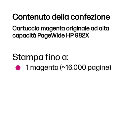 HP 982X – Cartuccia magenta originale