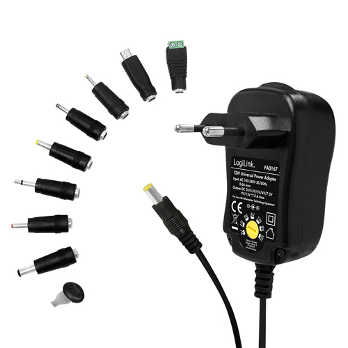 Logilink universele voeding 12 W Kabellänge: 1,5m, afbeelding 10