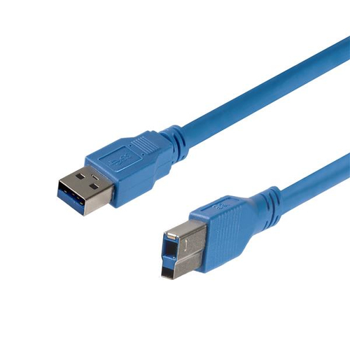 USB CABLE - USB TYPE-A LEFT CONNECTOR - MALE LEFT GENDER - USB 3.2 TYPE-B RIGHT