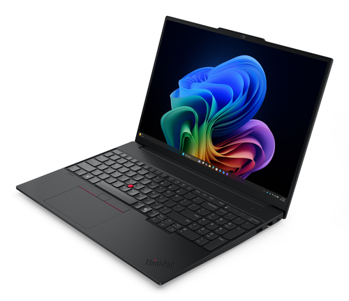 Lenovo ThinkPad E16 Gen 4 (AMD) Copilot+ PC AMD Ryzen AI 5 330 Laptop 40,6 cm (16") WUXGA 16 GB DDR5-SDRAM 512 GB SSD Wi-Fi 7 (802.11be) Windows 11 Pro Zwart Belgisch