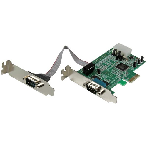 TARJETA ADAPTADOR PCI EXPRESS  PERFIL BAJO 2 PUERTOS SERIALES  - Código: PEX2S553LP | Compra en Guadalajara