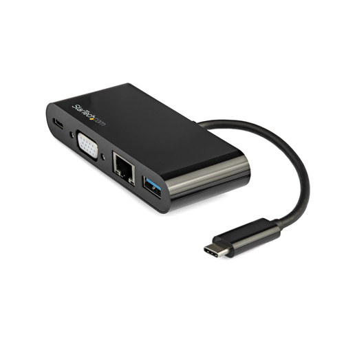 DKT30CVAGPD DOCKING STATION USB-C PARA PORTATILES - DOCK MINI USB TIPO C A VGA GBE CON PUERTO USB 30 - PD DE 60W DE PASO - WIN MAC Y CHROME - STARTECHCOM MOD DKT30CVAGPD DKT30CVAGPD